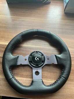 Logitech g920 + riadiaca páka + volant - 3