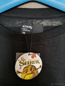 Čierne tričko Shrek - 3