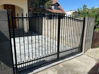 Brány, Bránky, Ploty, Zábradlia, Pristrešky, - 3