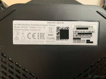 WiFi router Mercusys MR50G AC1900 - 3
