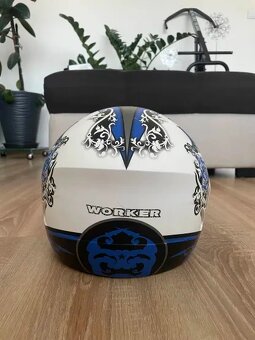 Motocyklová prilba WORKER V520 - 3