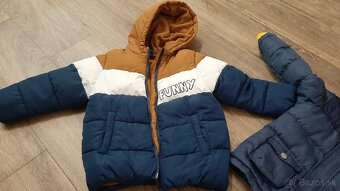 chlapčenská zimna bunda 2x - 3