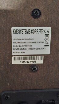 Reprodukty Genius SP-HF355X Silver - 3