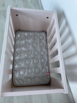 Done by Deer postieľka pre bábiky ružová - 3