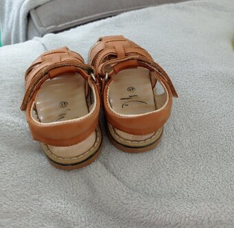 Sandále kožene pre chlapca č.21 - 3