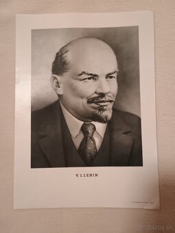 portrét Lenin 42x30cm - 3