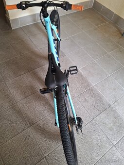 Predám detský bicykel 24kola Scott modry - 3