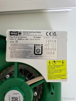 HELIOS ventilátor do kúpeľne a wc - 3