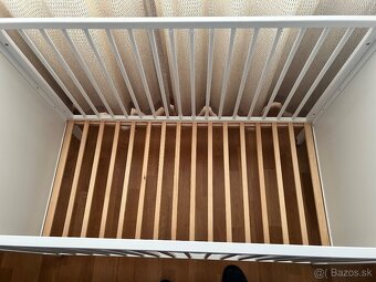 Detska postel - biela - 120x60 - 3