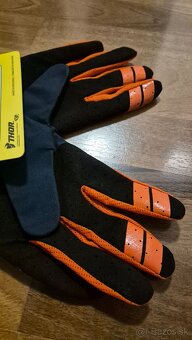 Motokrosove rukavice THOR Prime KTM - 3