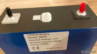 LiFePo4 články HiTHIUM 280Ah 3,2V – trieda A - 3