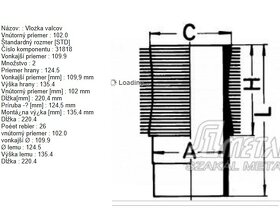 piest + vložka DEUTZ BF 3 L 914 BF4L914 BF6L914 - 3