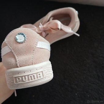 Krasne kozene tenisky Puma, velkost 27 - 3