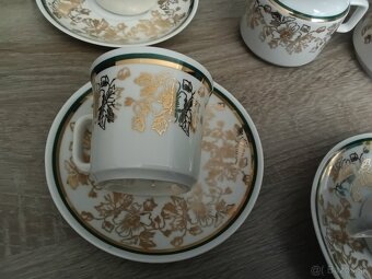 Porcelánový čajový - kávový servis zn. Thun Czechosl. VERA - 3
