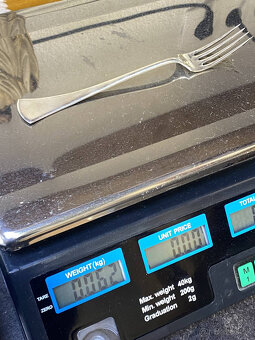 Strieborný príbor Ag 800 punce ČSR - 3