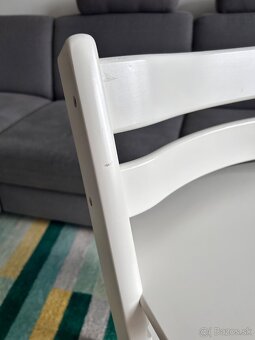 Stokke Tripp Trapp stolička - biela farba - 3