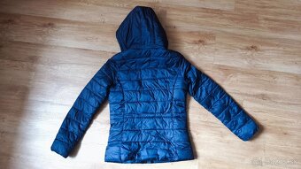 Dámske slivkovomodrá bunda - 3