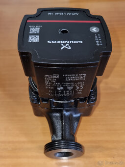 Obehové čerpadlo Grundfos ALPHA1 L 25-40 180 mm - 3
