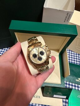 Rolex Daytona Gold chorno - 3