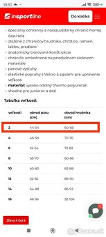 Detský hrudný chránič - 3