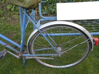 dámsky bicykel Eska, modrá, kolesá 26 - 3