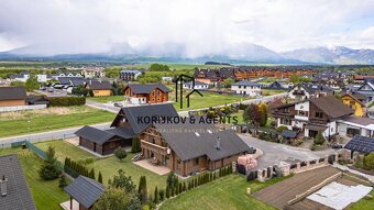 PREDAJ, štýlový zrubový dom vo Veľkej Lomnici pod Vysokými T - 3