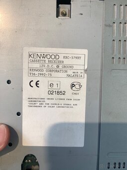 Pioneer KENWOOD autoradia - 3