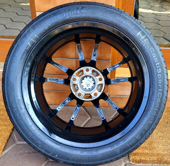 alu R18 5x120, letné pneu 245/45, BMW rada 5, - 3