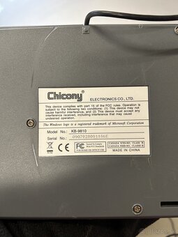 klávesnica Chicony PS2 - 3