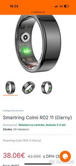 Smartring Colmi R02 11 (čierny) - 3