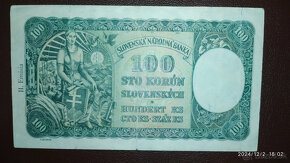 Slovenský štát 100Ks II. vydanie - 3