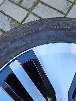 Predám alu disky VW 5x112R16zimné pneu 205/55R16 - 3