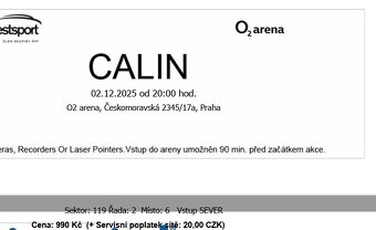 Calin 2.12.2025 Praha - 3