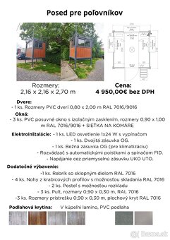 ✅ PREDAJ: POSED pre poľovníkov, 5 m2, celá SR - 3