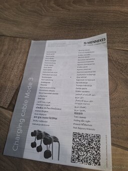 Nabíjací kábel MENNEKES Type 2 mode 3 - 3