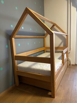 Detska postel Tery  Domcek - Benlemi - 3