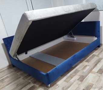 postel s 2 celami 140x200x55 cm - 3