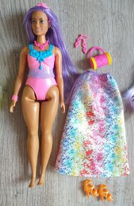 Nová bábika Barbie Mattel extra, princezná - 3