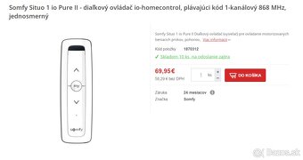Somfy Situo 1 io Pure II (vysielač) - 3