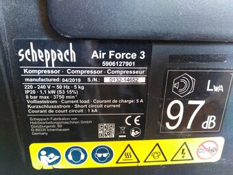 Kompresor Scheppach Air Force 3 - 3