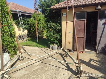 Kladkostroj 1,5T + mobilná konštrukcia - 3