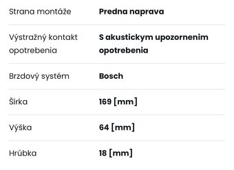 Brzdové platničky Ford tranzit - 3