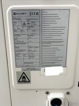 Tepelne cerpadlo Clivet 8kw - 3