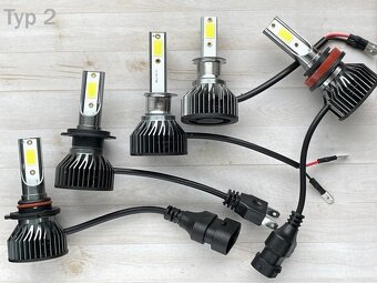 H7 led (H1,H3,H4,H8,H11,HB3..) kvalitné, silné a neoslňujú - 3