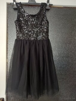 Dievčenské slávnostné šaty veľkosť 140 na 9-10 rokov - 3