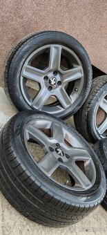 ALU Peugeot 4x108 a letné 215/50 R17 - 3