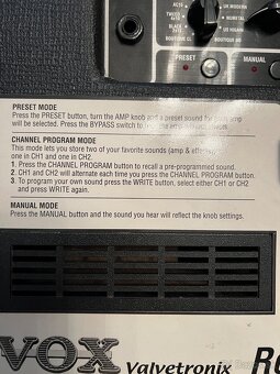 Vox Valvetronix AD50VT - 3
