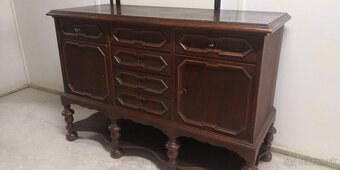 Starožitná masivná komoda - 3