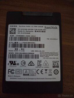 250GB SSD disky - 3