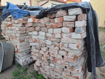 Červená pálená tehla - 2 palety - 3